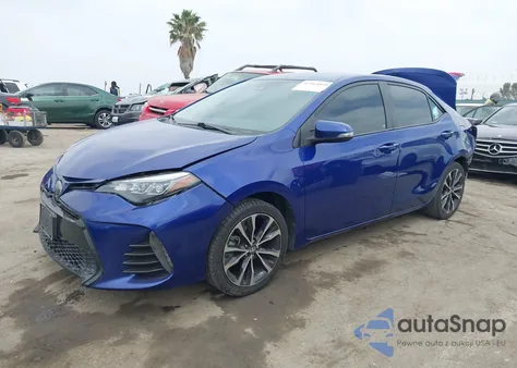 2017 Toyota Corolla Se from USA, damaged, VIN 5YFBURHEXHP730842